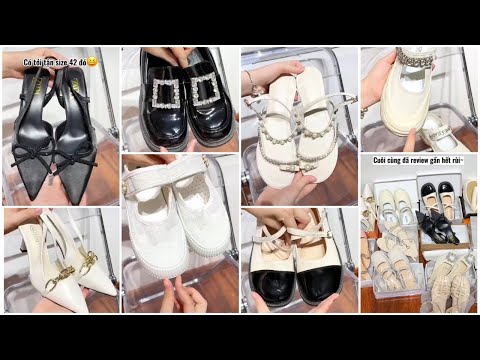 Video [ shopee haul] unboxing giày dẹp dành cho học sinh,... - youtube