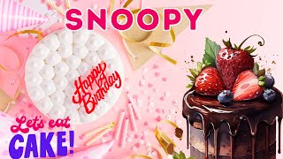 snoopy happy birthday