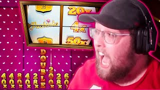 HUGE WIN 4X TOP SLOT PACHINKO ON CRAZY TIME! (INSANE)