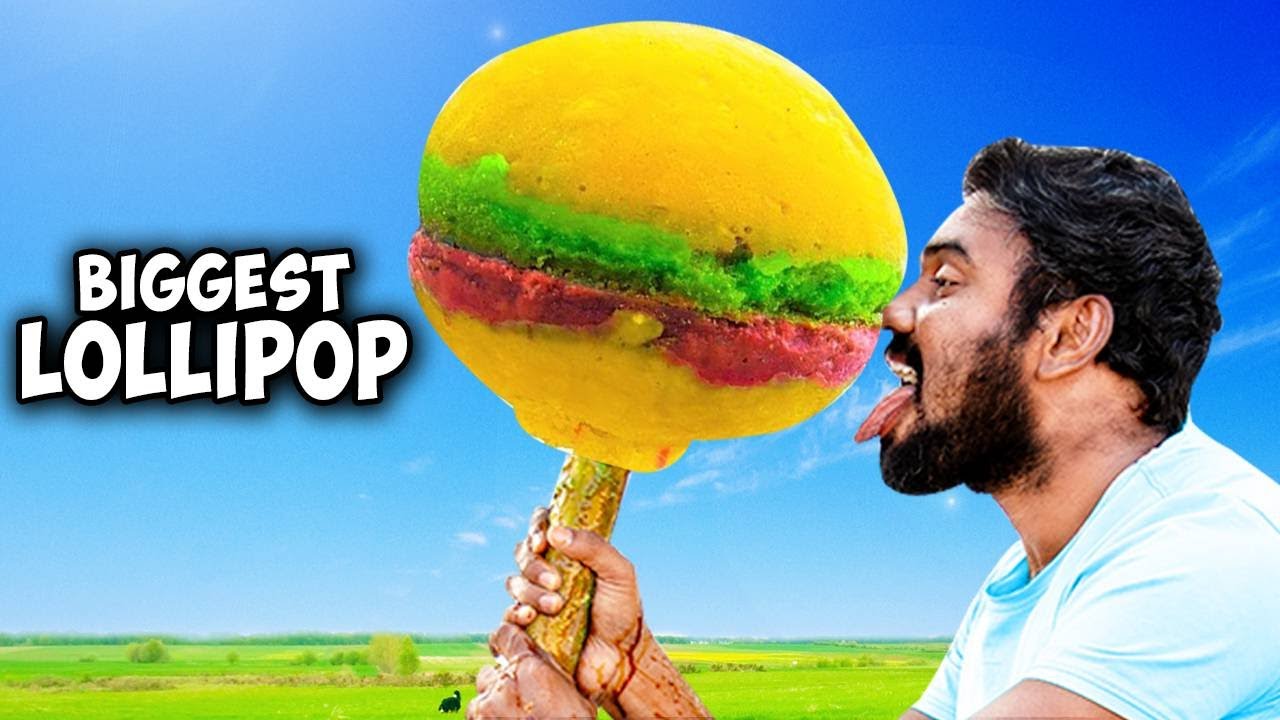 We Made A Biggest Lollipop In the World YouTube