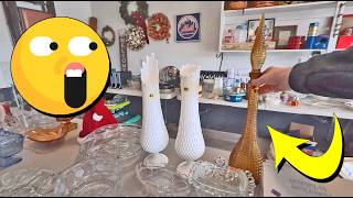 Treasure Hunting A RETIREMENT COMMUNITY Yard Sale Shop With Me | eBay Reselling