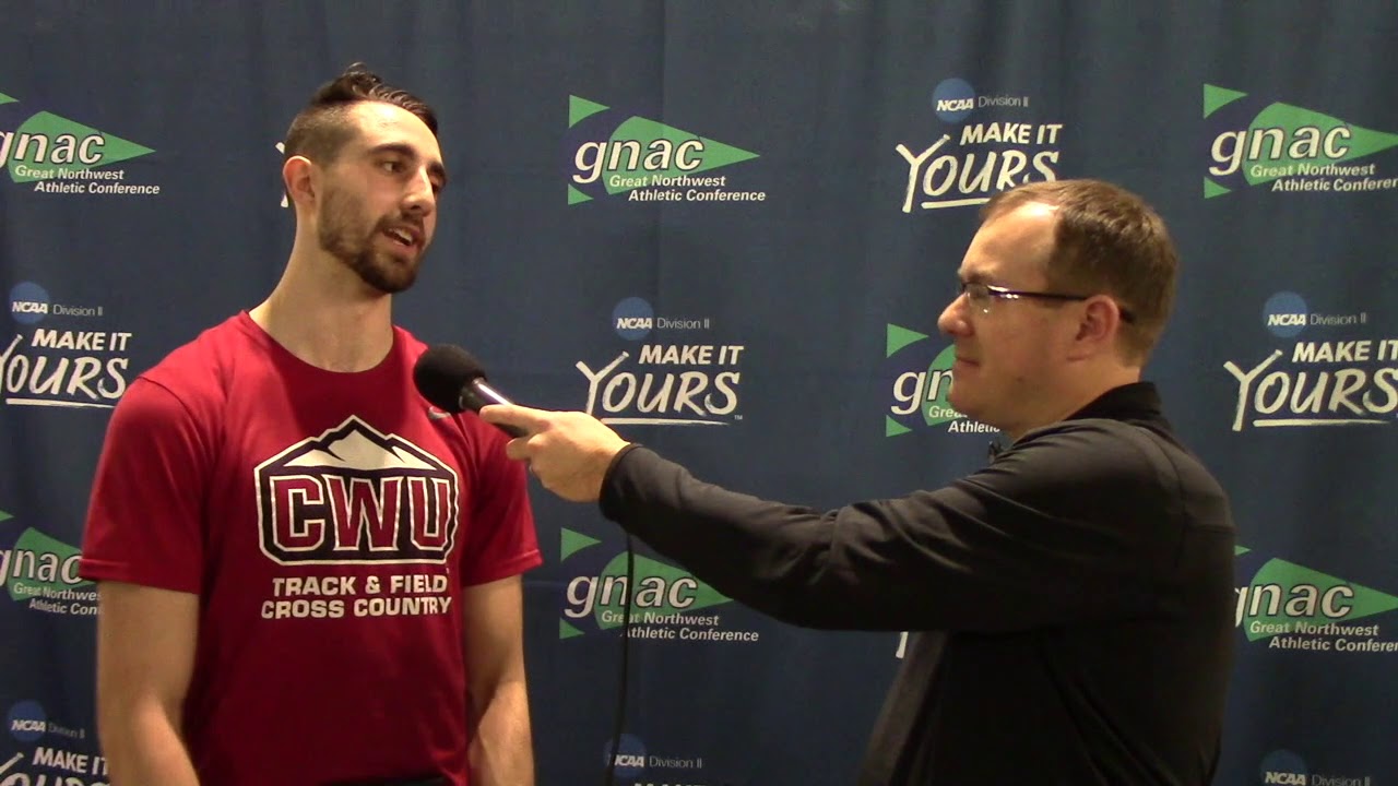 GNAC Indoor Track and Field Championships Kodiak Landis YouTube