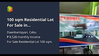 100 Sqm Residential Along Hi Way  Lot For Sale In Pajo Daanbantayan Cebu