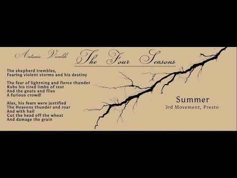 Presto from Summer - Antonio Vivaldi