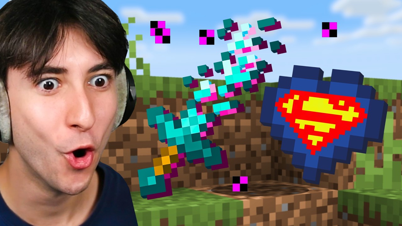 Minecraft, But Drops are Modded