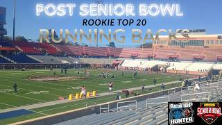 Celebrity Top 20 Rookie Running backs (RB) Rankings 2026 | Pre-Combine| Post-Senior Bowl Rankings Wealth