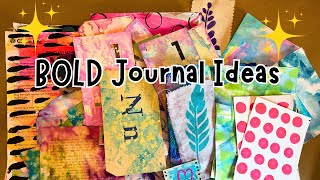Junk Journal Ideas and Embellishments! Art Journaling 