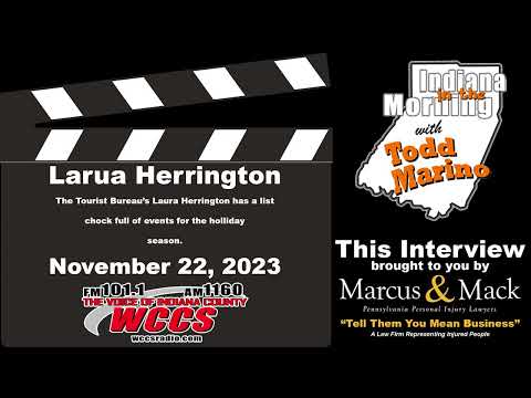 Indiana In The Morning Interview: Laura Herrington (11-22-23)