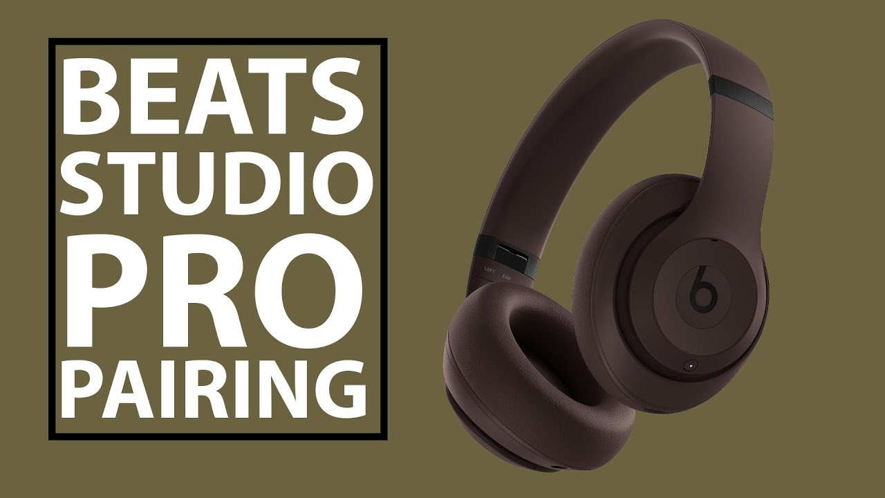 How to Pair Your Beats Studio Pro's to your Device Beats By Dre YouTube