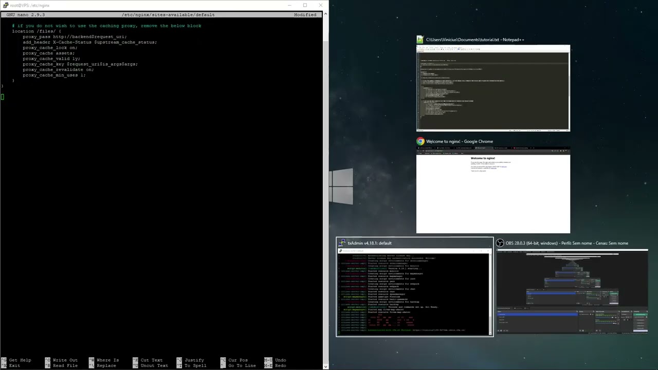 Configurar Proxy Reverso com Cloudflare para FiveM e RedM