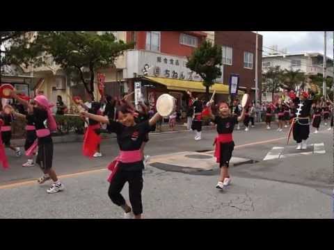 オジー自慢のオリオンビール　石垣島まつり2012　琉球國祭り太鼓パレード