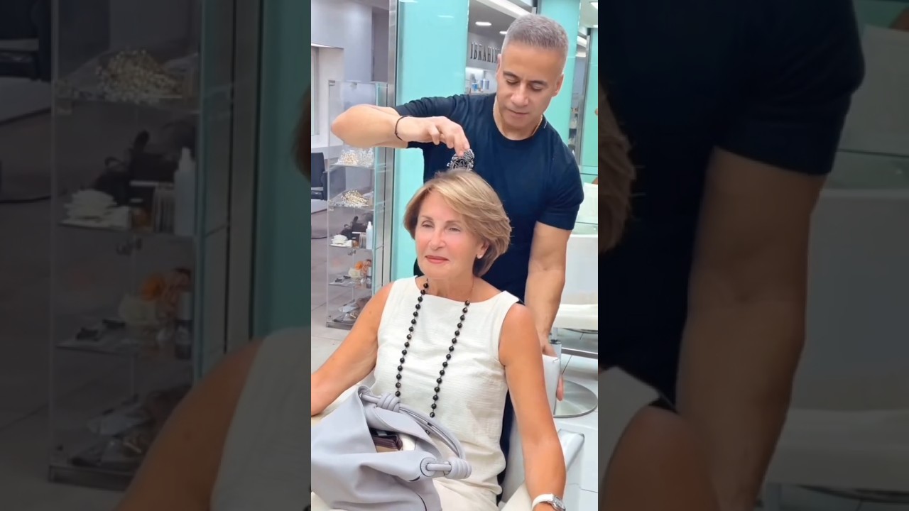 Короткая Каскадная Стрижка для женщин после 65 /Short Cascading Haircut for women after 65 #haircut