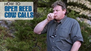 How to Use Open Reed Cow Calls - Dieter Kaboth