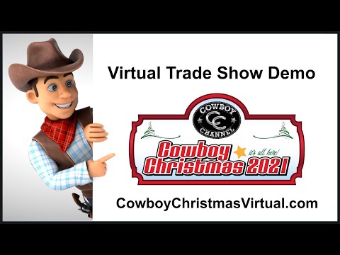 COWBOY CHANNEL Cowboy Christmas Virtual Trade Show In July Explainer Video