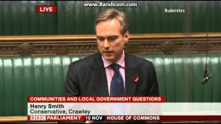 Henry Smith MP backs Crawley pubs