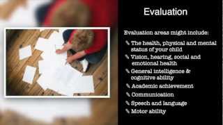 Special Education: Referral, Evaluation and the IEP (Part 2 of 4)