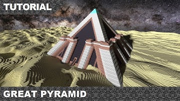 Minecraft Great Pyramid Tutorial & Download