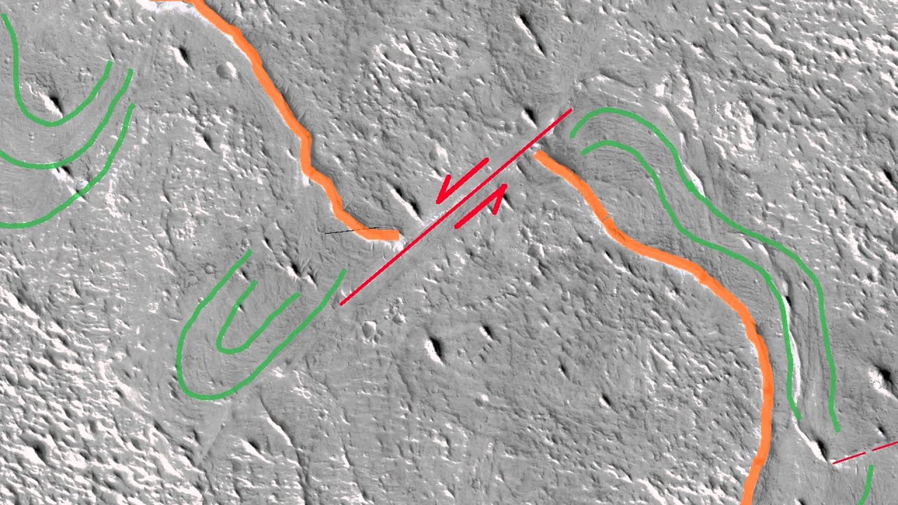 Meandering Rivers Rover Mars Inverted Meandering Rivers at a Possible Future Mars Landing Site - YouTube