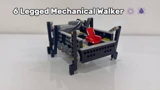 6 Legged Mechanical Walker (LEGO version) ⚙️🕷️