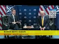 Americký prezident Donald Trump na summitu NATO