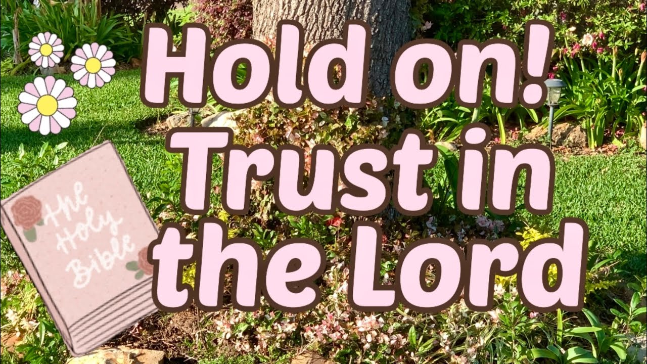 Lean Not on your own understanding.  Proverbs 3:5-6