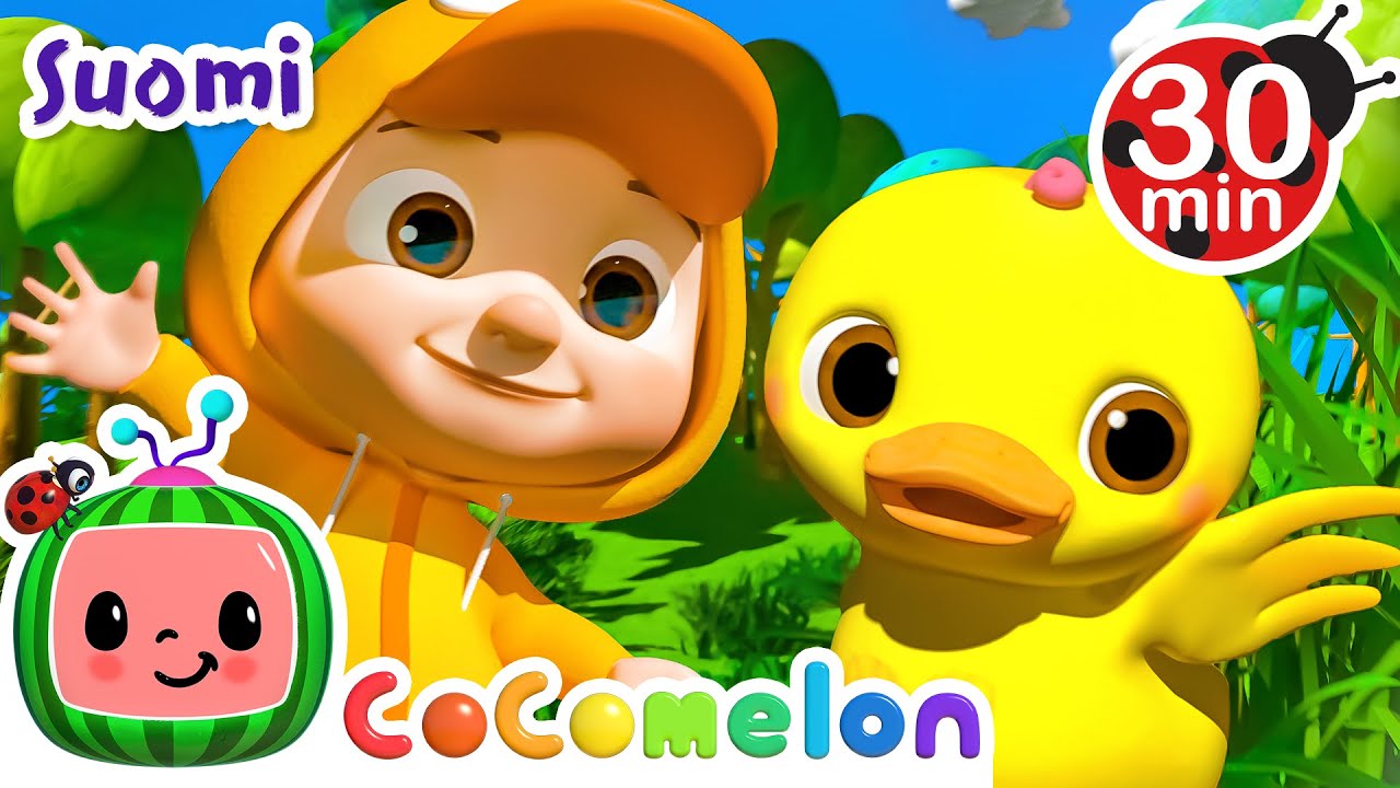 Kymmenen pientä ankkaa | CoComelon Suomeksi - Lastenlaulut vauvoille | Lastenlauluja ja loruja