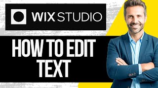 How to Edit Text on Wix Studio