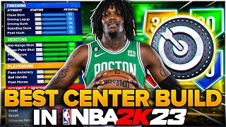 NBA 2K LEAGUE PROFESSIONAL SHOWS BEST CENTER BUILD IN NBA 2K23 - DEMI-GOD CENTER BUILD