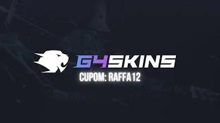 Gastando os $1 grátis do G4 Skins (Cupom: RAFFA12 - Ganhe caixa mil-spec grátis + 5% de cashback)