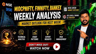 Next Week Trading Plan | MIDCPNIFTY, FINNIFTY &amp; BANKEX Support &amp; Resistance