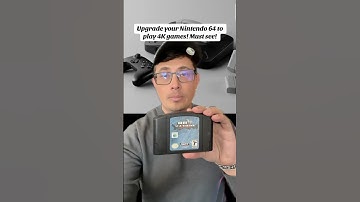 Let’s talk about the #Nintendo64 and upgrading your #N64games to #4K ! #analogue3d #kahlagaming