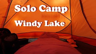 First SOLO CAMP | Windy Lake PP - Part 2