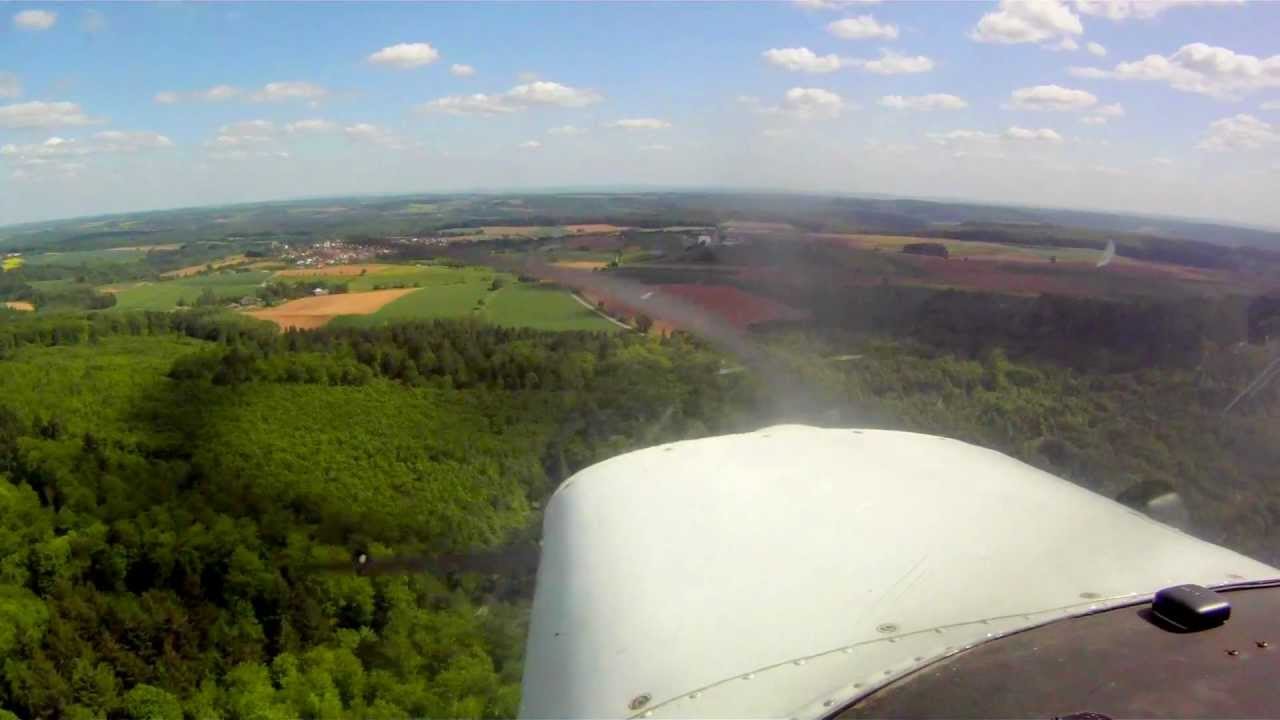 Mosbach (EDGM) Hard Landing Runway 15