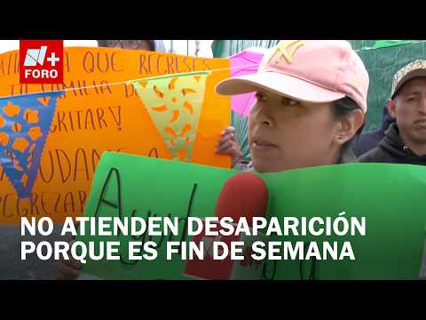 Estefany Garduño's family blocks the Mexico-Cuernavaca highway to demand a search