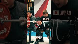 全日本大会66kg級優勝しました!