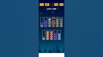 Ball sort level 3296