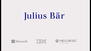 Azure OpenAI Customer Testimonial: Julius Bär