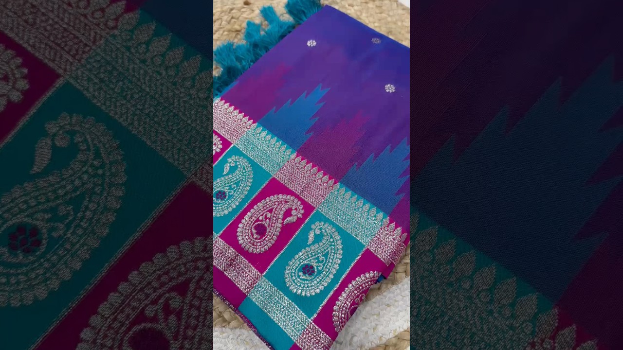 Soft Banarasi Silk Zari Weaving Saree
