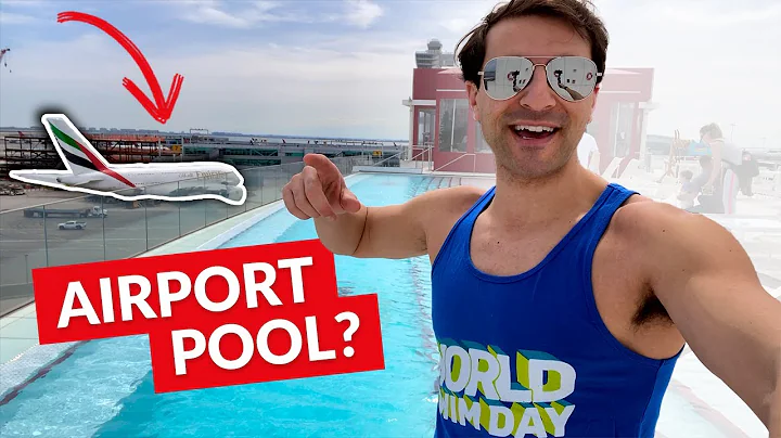 Would You Swim On The Roof of an Airport?!