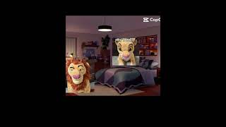 LB7: when there's a monster on your bed 🛌 🤣 #funny #thelionking
