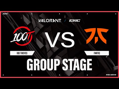 100 Thieves vs Fnatic | VALORANT at EWC 25 - Day 1 - Group Stage