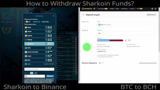 How to withdraw Sharkoin funds?