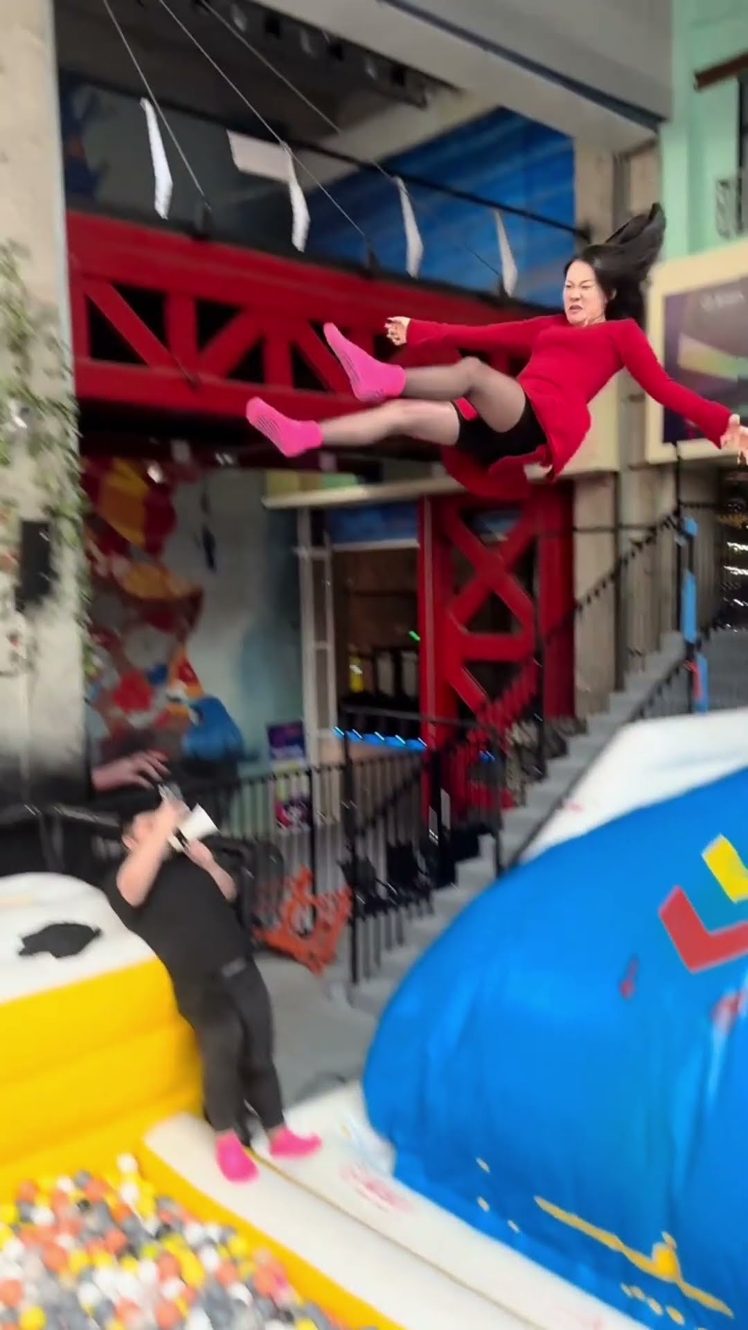 This Trampoline Is So Fun! Why Didn't We Just Start Jumping Around Like This When We Were Kids
