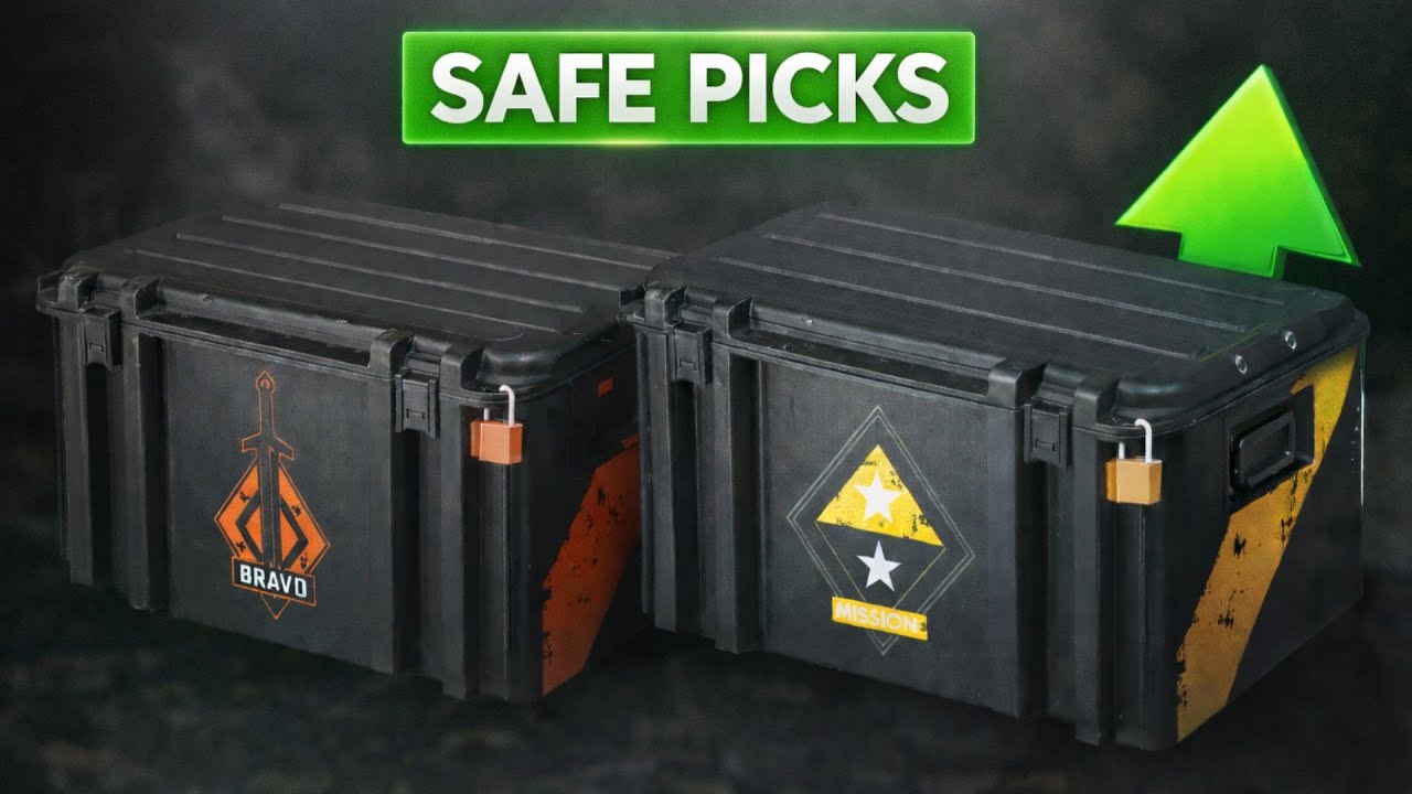 Самые безопасные кейсы CS2, в которые стоит инвестировать прямо сейчас 🔥