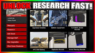 HOW TO COMPLETE BUNKER RESEARCH FAST!