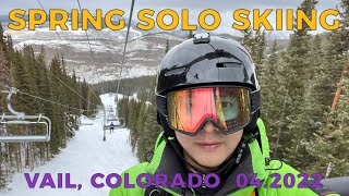 2022-0404~0408 My Spring Solo Ski Trip in Vail, Colorado