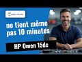 Votre HP Omen 15dc ne tient même pas 10 minutes ? 🔧 Changement de batterie