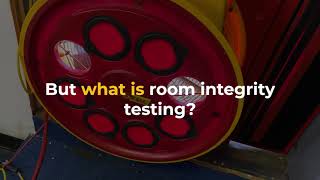 Room integrity testing at OHEAP Fire & Security