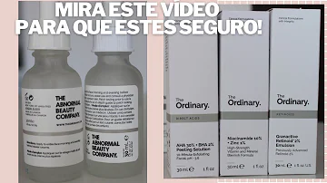 Qual a validade dos produtos da The Ordinary?