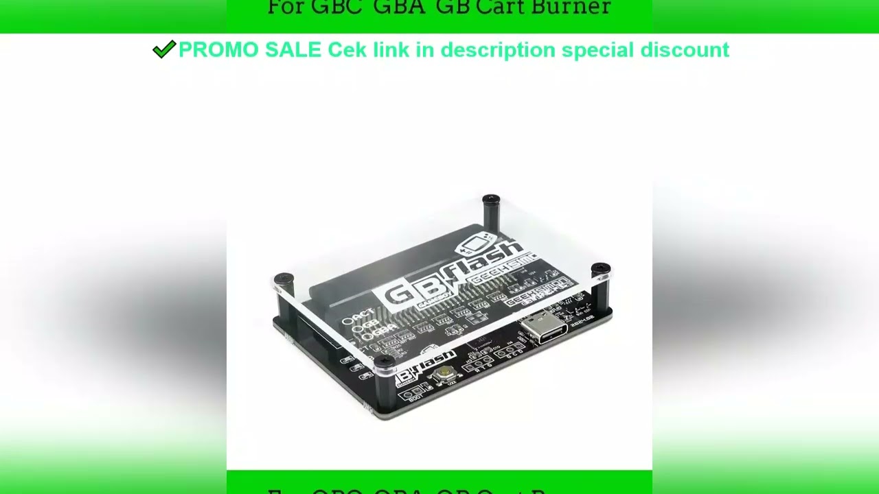 Game Card Burner For Game Boy/Game Boy Advance Backup ROMs Saves Game Reader Flasher For GBA/GBC Car